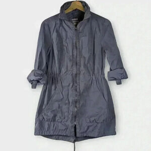 Mossimo Supply Co. Zip Up Coat Gray Size Medium